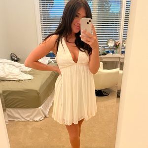 Julies Boutique Satin flowy dress